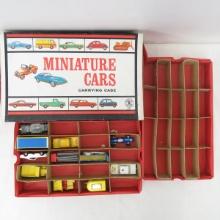 Lesney Matchbox Diecast Vehicles in Carry Case