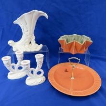 Red Wing Art Pottery Vase, Bowl & More