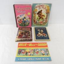 Antique Children's Books-Donald Duck & His Friends