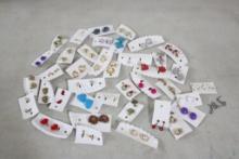 Collection of Clip On Earrings on cards