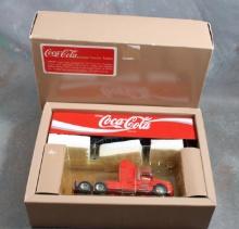 New/Old Coke Diecast Semi Delivery Truck in Box