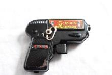 Line Mar G-Man Automatic Wind-Up Pistol, Works