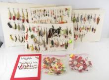 Collection of Vintage Fishing Lures & Bobbers