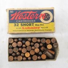 Approx 45 Rounds Vintage Western 32 Short Lubaloy