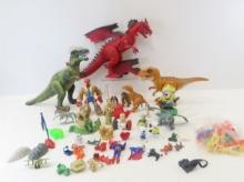 Dinosaur toys and action figures