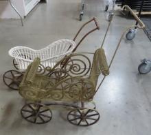 2 Vintage baby/doll buggy's