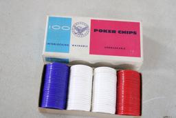 Vintage Games Checkers, Dominoes, Tiddledy Winks