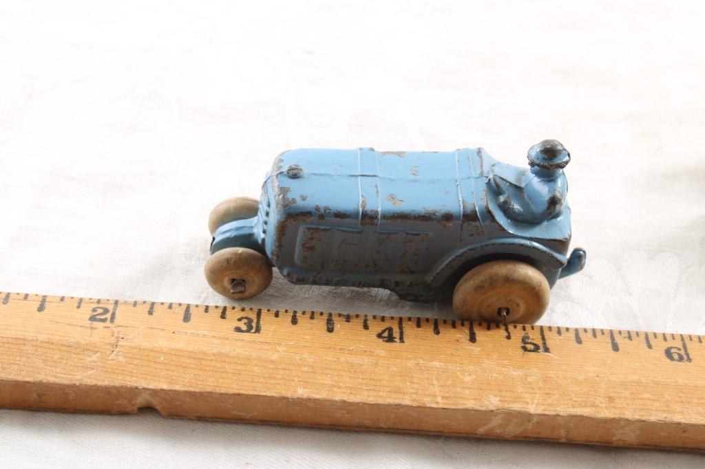 2 Barclay or Manoil Toy Tractors