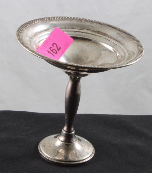 Sterling Silver Weighted Compote 5 1/2"