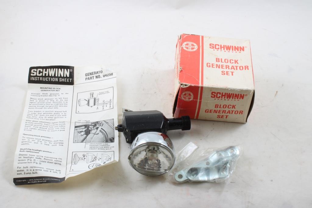 Schwinn Approved Block Generator Set in Box