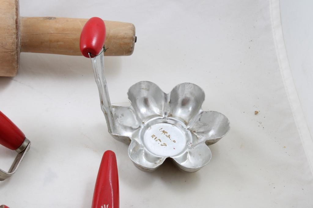 Vintage Kitchen Utensils Mashers, Beaters, & More