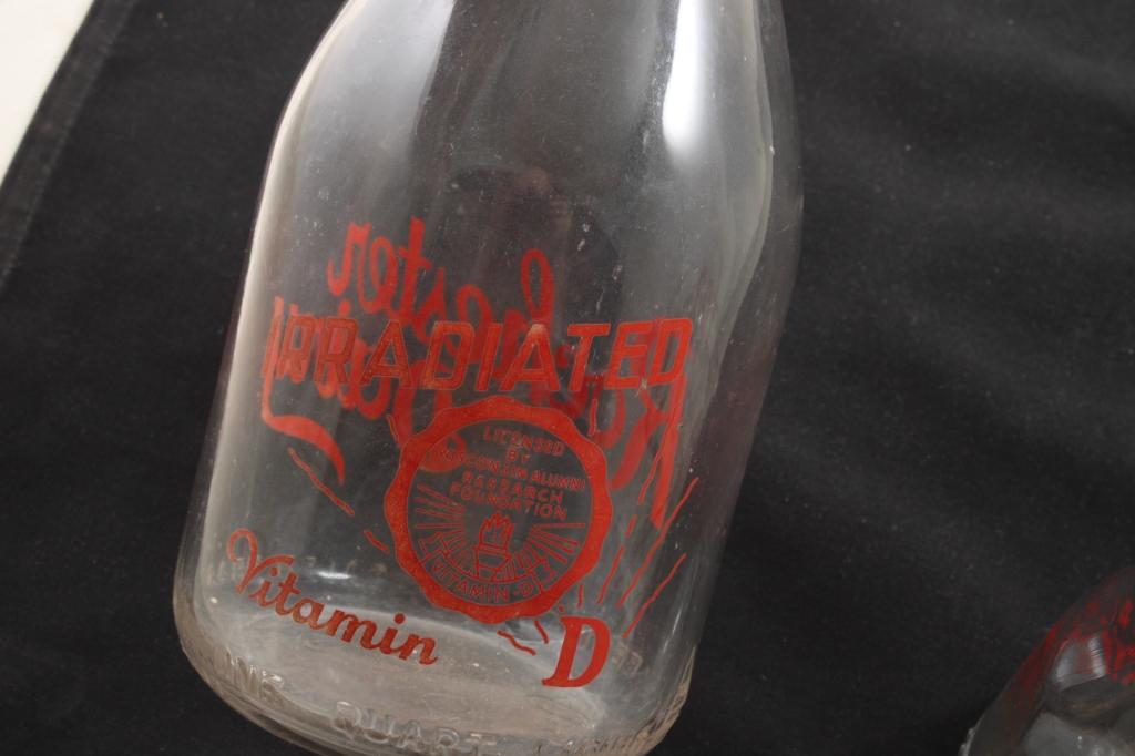 Rochester Dairy Milk Bottle, 1/2 Pint Cream Bottle