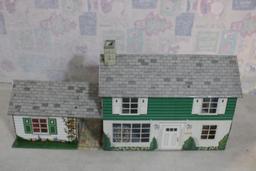 Marx Metal Dollhouse with Garage