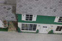 Marx Metal Dollhouse with Garage