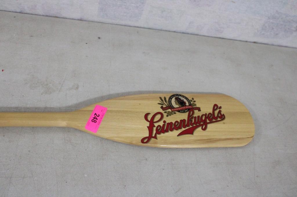 Leinenkugel's Flavor of the Northwoods Signed Oar