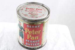 Derby Peter Pan Peanut Butter Can Key Wind