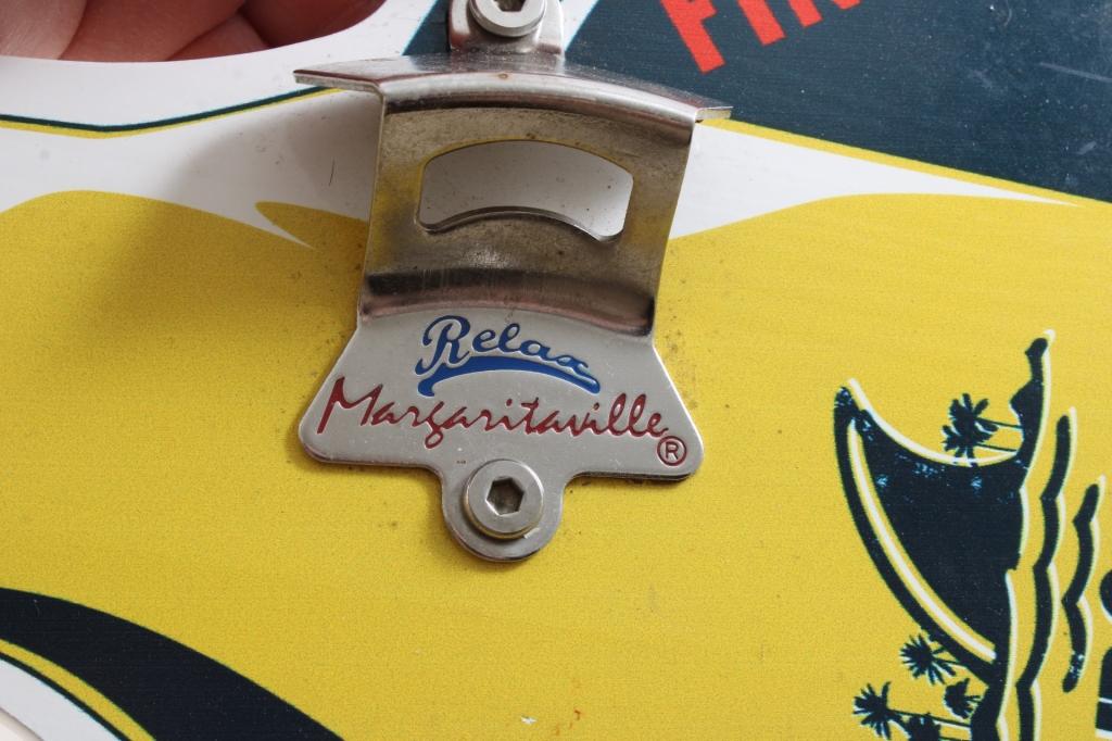 Margaritaville Landshark Lager Sign Bottle Opener