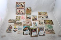 22 Black Americana Victorian Trade Cards