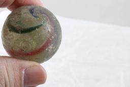 3 Antique Handmade Marbles