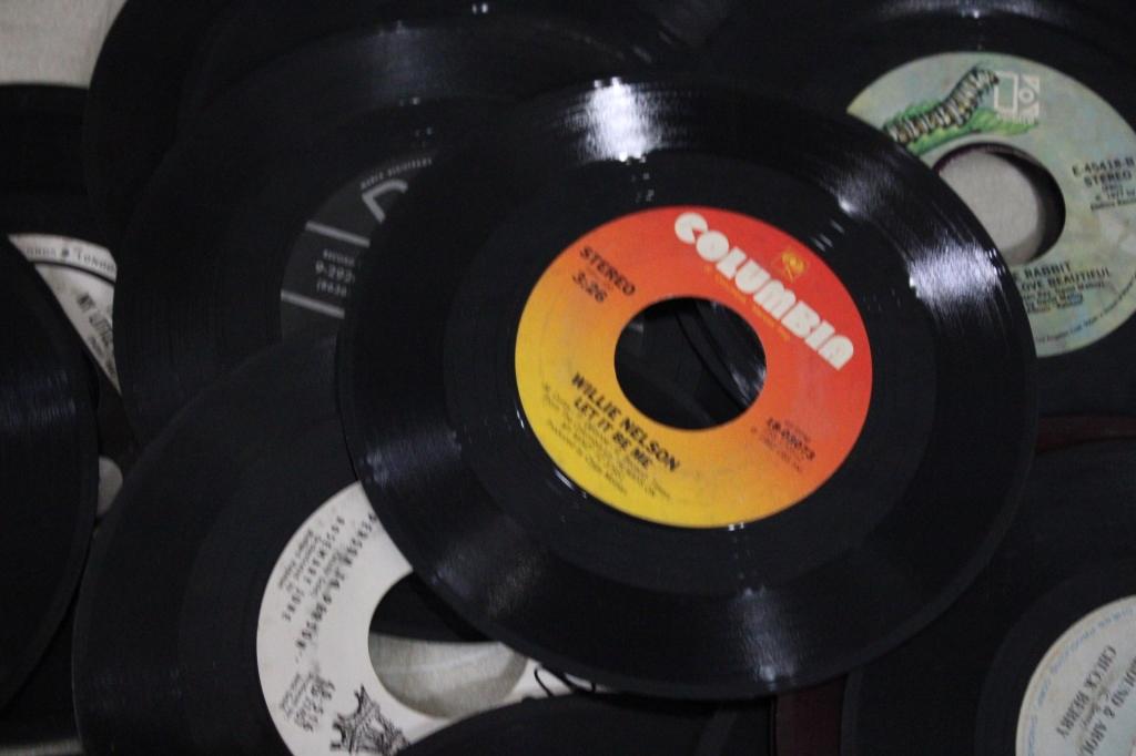 100+ 45rpm Records Variety of Genres