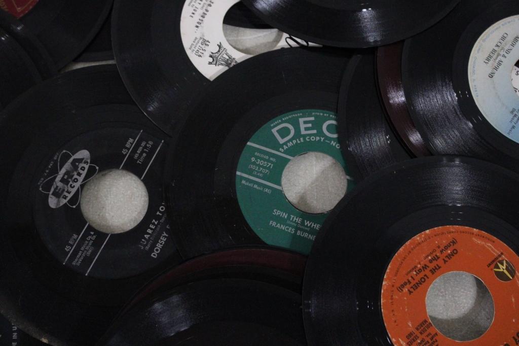 100+ 45rpm Records Variety of Genres