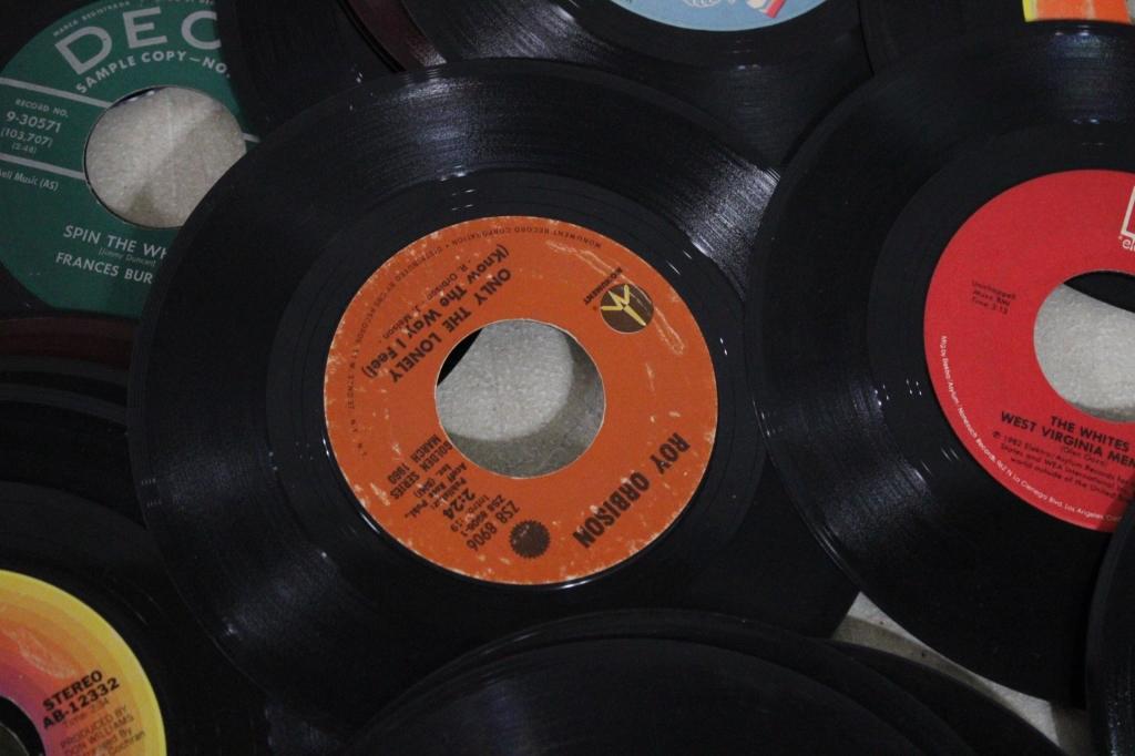 100+ 45rpm Records Variety of Genres