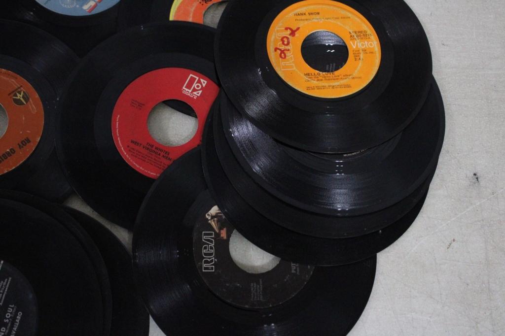 100+ 45rpm Records Variety of Genres