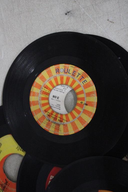 100+ 45rpm Records Variety of Genres