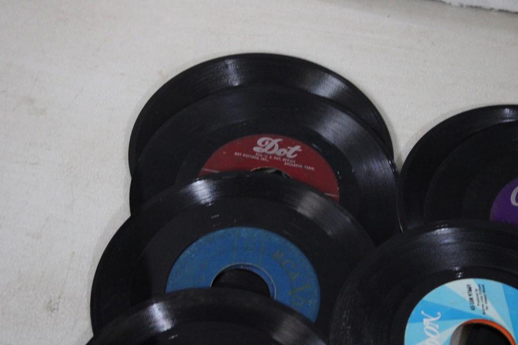 100+ 45rpm Records Variety of Genres