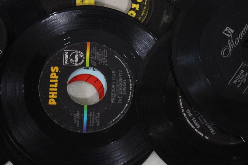 100+ 45rpm Records Variety of Genres