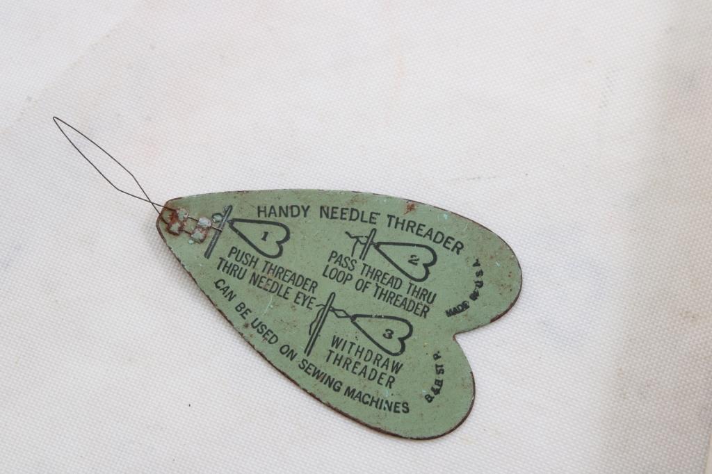 1940's+ Memo Pads, Needle Threader, Minerals