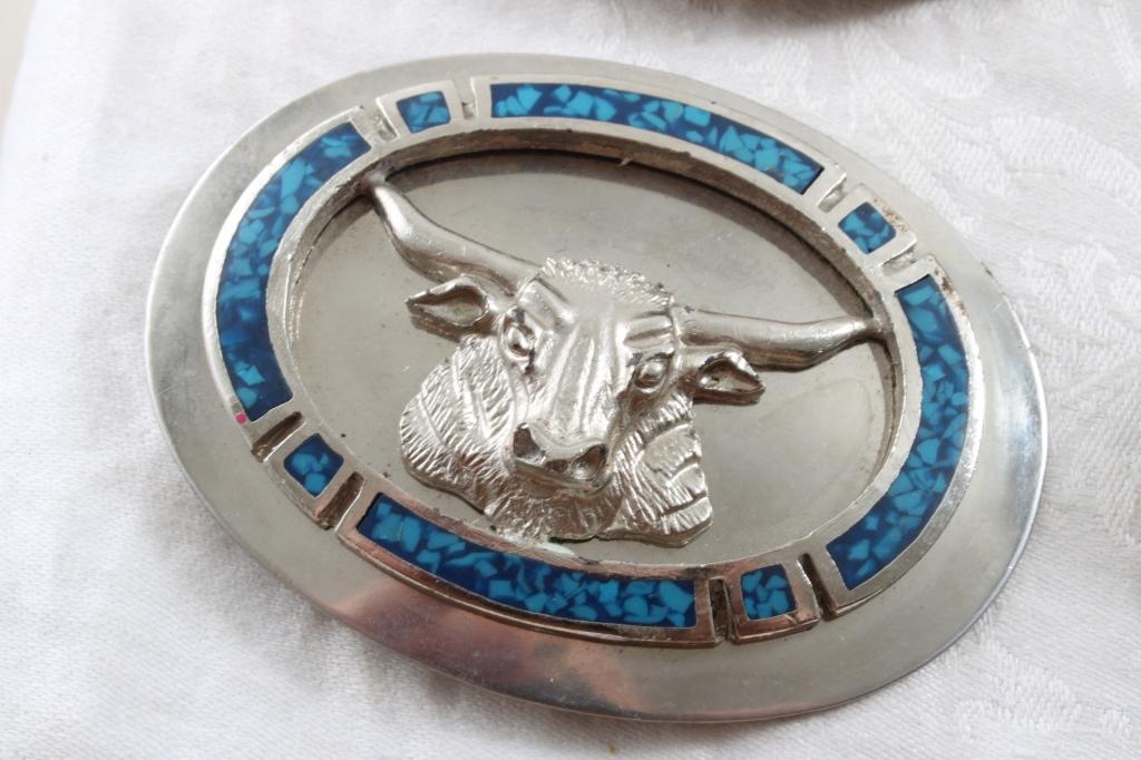 Belt Buckles, ABWA G.F. Pin, Hat Pin