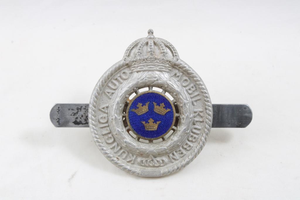 Swedish Automobile Kunglica Kubben Badge