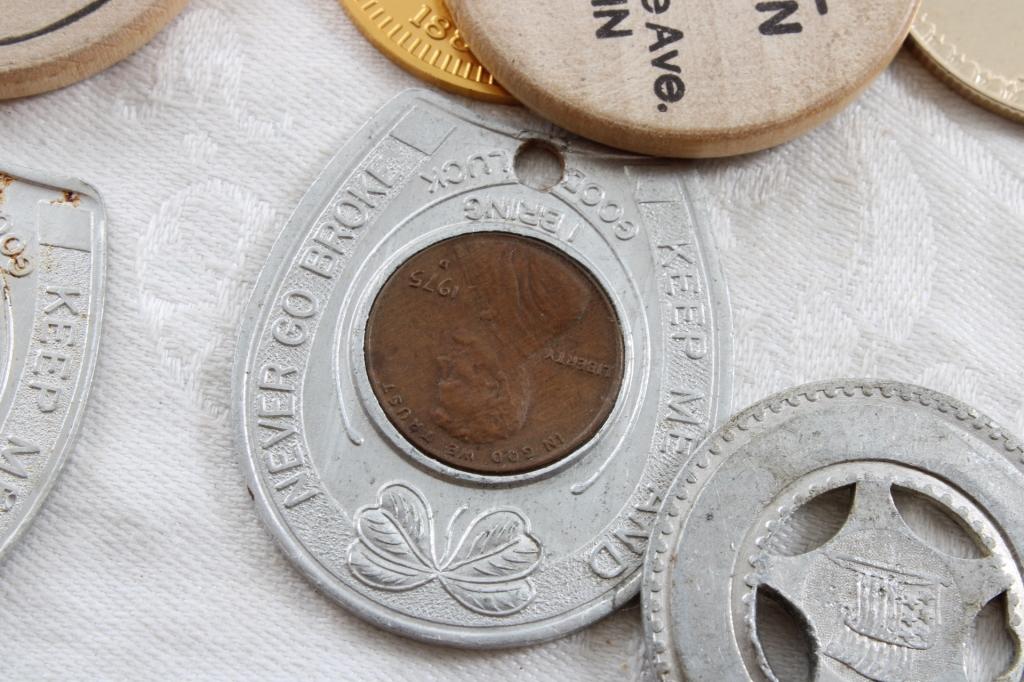 Medallions, Tokens, Wooden Nickels & More