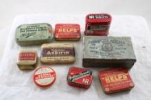 Small Advertising Tins