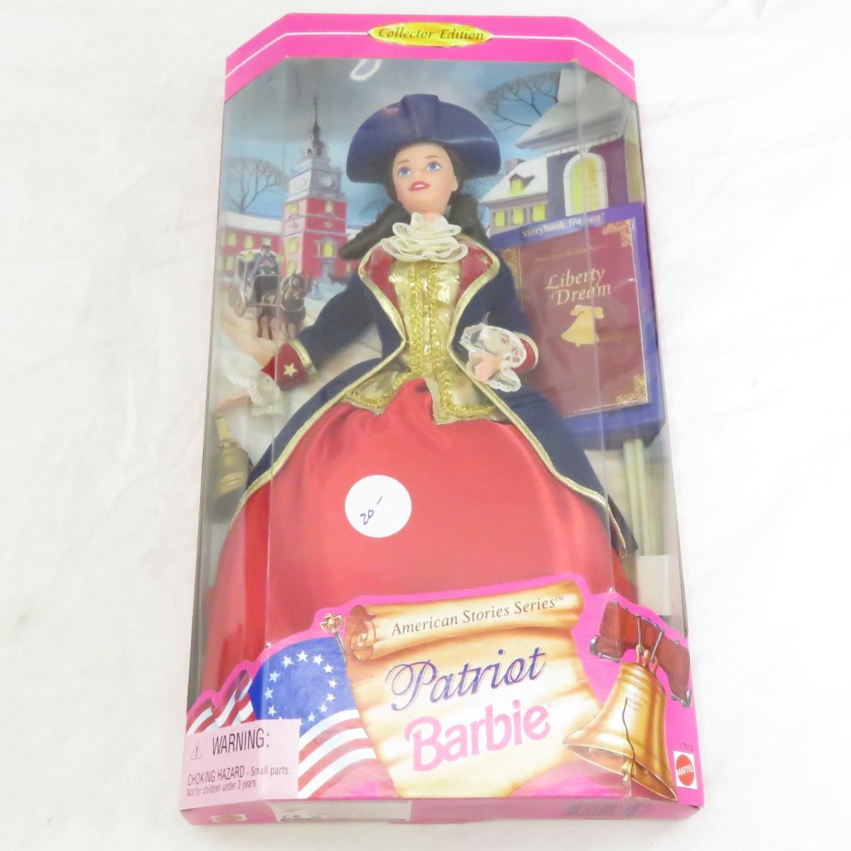 8  American Stories & Other Barbie Dolls in Box