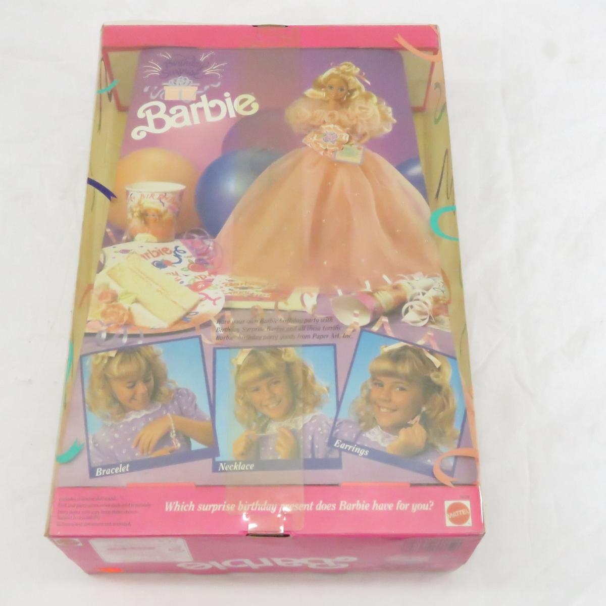 8 Vintage Birthday Barbie Dolls New in Box