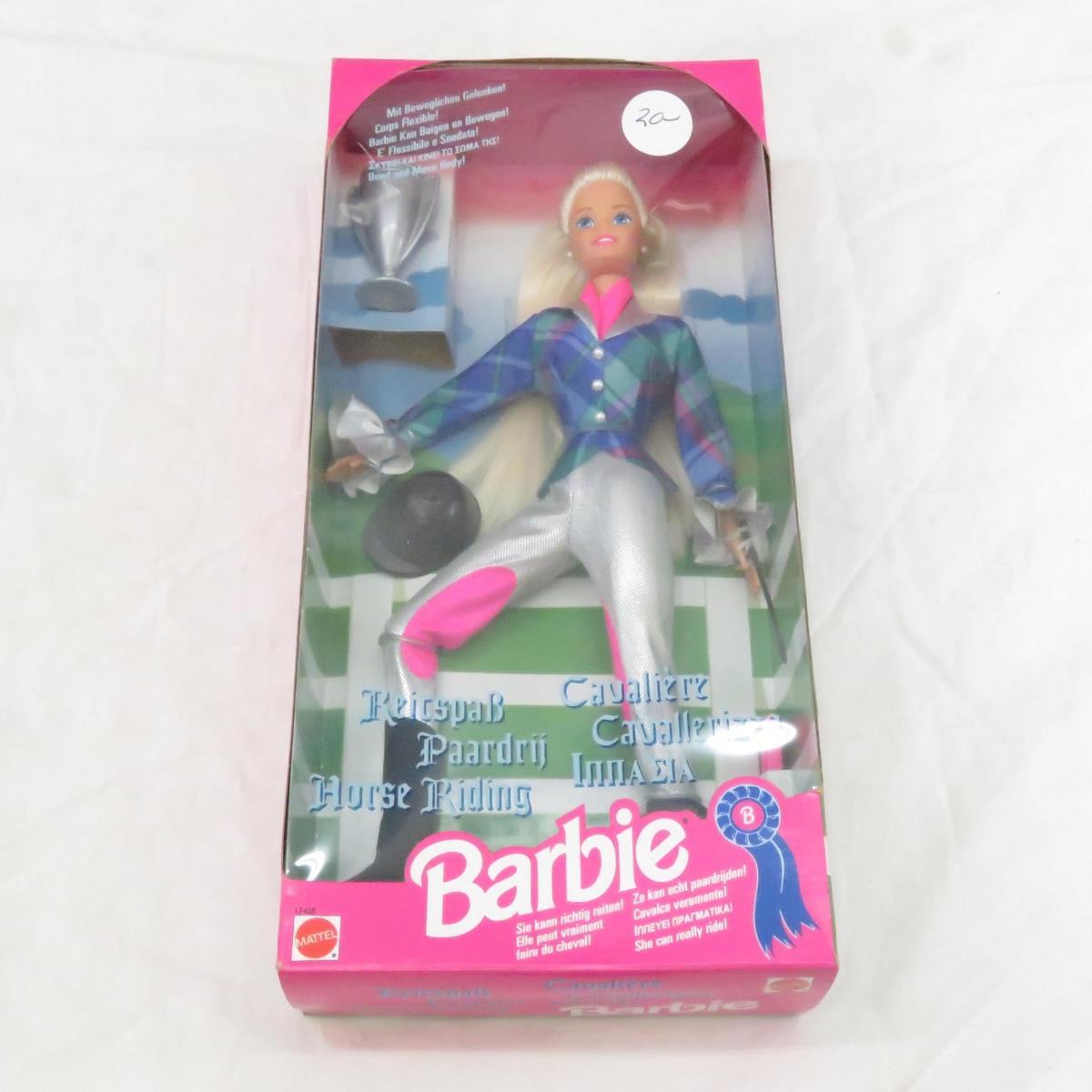 10 Vintage Sports Barbie Dolls in Box