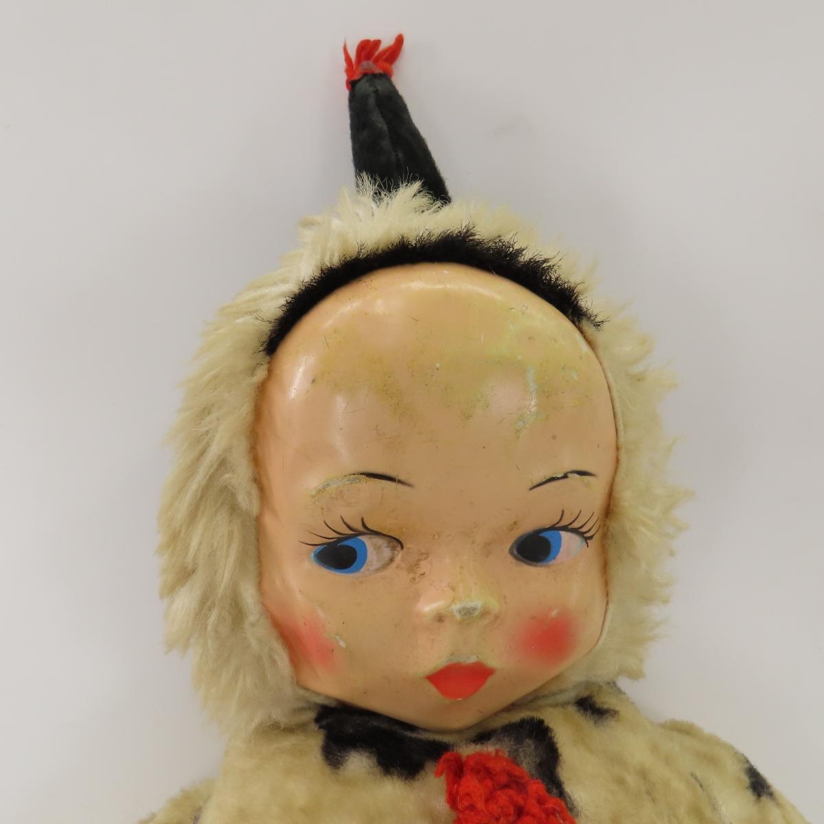 Vintage plush, doll, Pillsbury Funny Face pillow