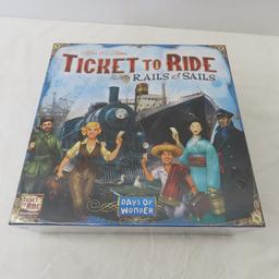 Europe & Rails to Sails Ticket to Ride Games- NIB