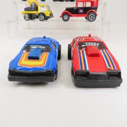 Vintage Metal and Plastic Tonka Trucks & More