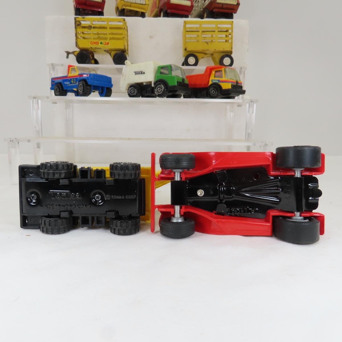 Vintage Metal and Plastic Tonka Trucks & More