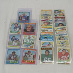 Assorted Vintage Football Cards- some Stars