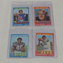 Assorted Vintage Football Cards- some Stars