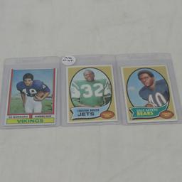 Assorted Vintage Football Cards- some Stars