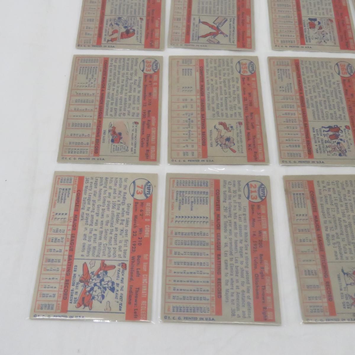 20 Nice 1957 Topps Baseball Cards