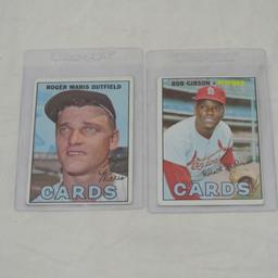 Maris, Gibson, Banks & Blyleven Baseball Cards