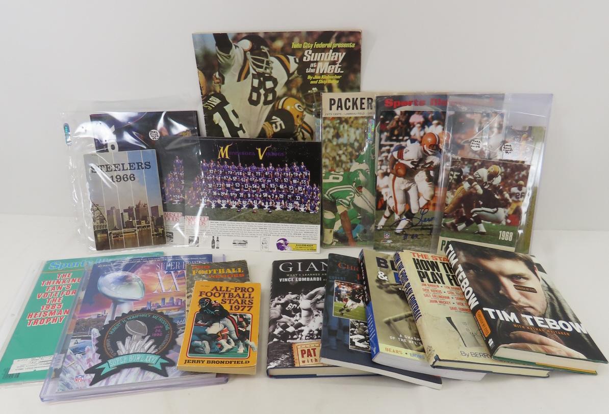 Vintage Football Programs, Photos & Books