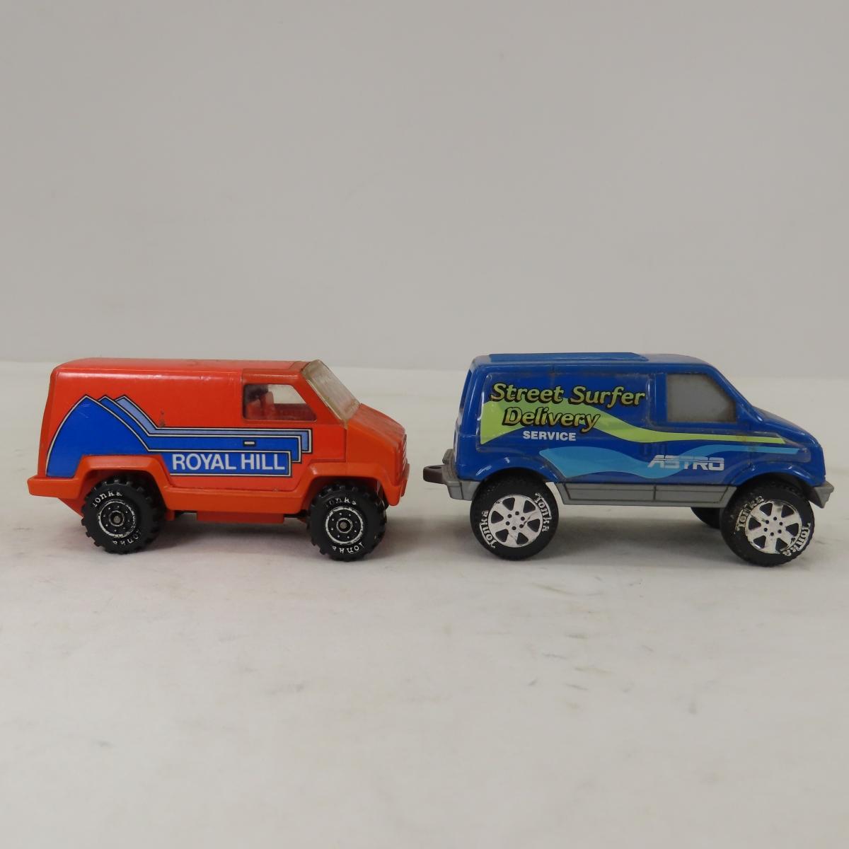 Vintage Tonka Metal & Plastic Vans & Vehicles