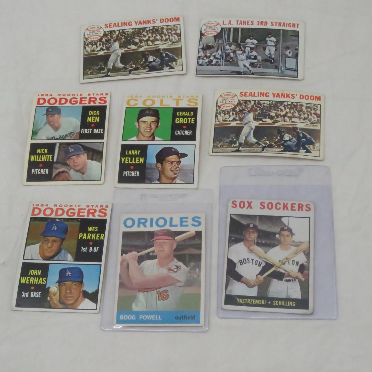 30+ 1964 Topps Baseball Cards